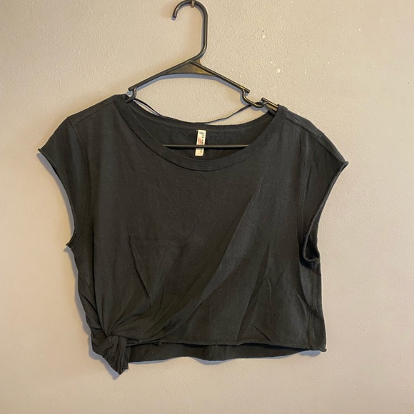 Free People Tops - FP Movement Black Crop Top XS